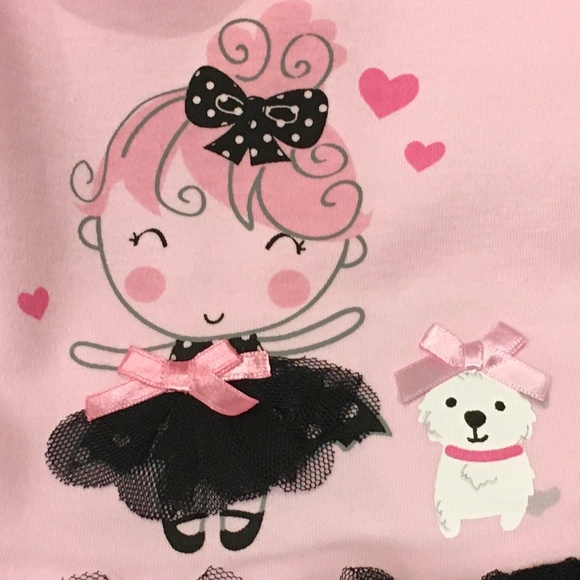 Davidtutera baby girl set NWT size 3-6 months. - Picture 7 of 7